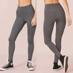 Girlfriend Collective Gray Compressive High-Rise Leggings